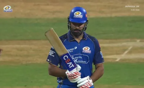 Rohit Sharma Becomes 1st Batter To Score 6000 Runs In IPL For Mumbai Indians1