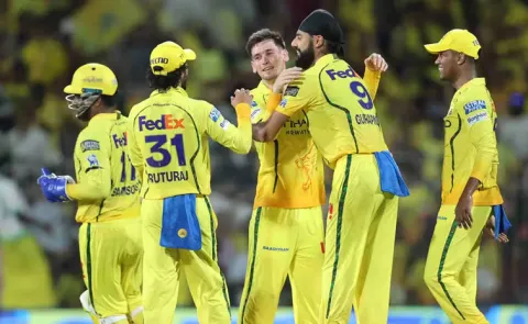 IPL2026: Chennai Super Kings Beat KKR By 32 Runs1