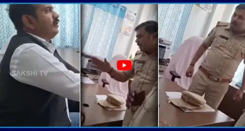 SI Veeranarayana Overaction On High Court Advocate Sivaprasad Reddy 1