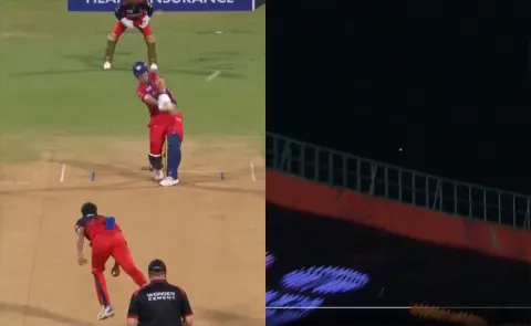 Ball Goes Out Of Stadium As Mitchell Marsh Slams 102 Meter Six Viral3