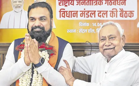 Samrat Choudhary to take oath as new Bihar CM on April 15 as Nitish Kumar resigns