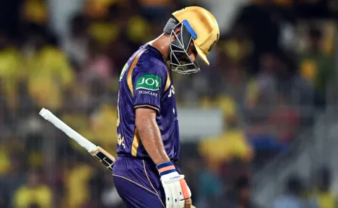 Ajinkya Rahane SLAPPED With Fine by BCCI For Breach of Code of Conduct After CSK Beat KKR in IPL 2026 Match3