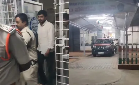 YSRCP Pudi Srihari Arrest Updates