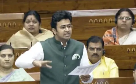 Special Parliament Session: BJP Tejasvi Surya Blasts On Oppositon