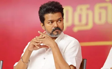 Tamil Actress Julie Protest Against TVK Vijay