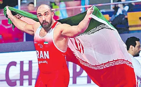 Iran Dominates Asian Wrestling Championships5