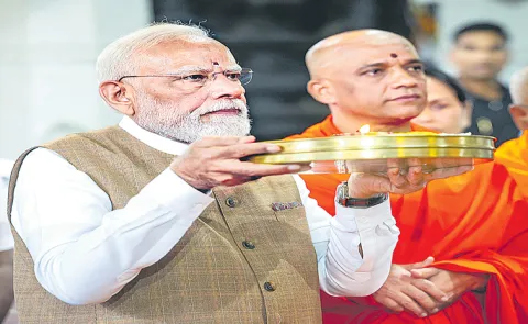 PM Narendra Modi articulated a nine-points of development agenda