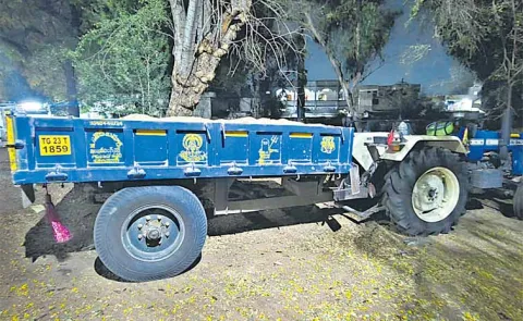 Case registered against tractor driver Shivaratri Shivaji