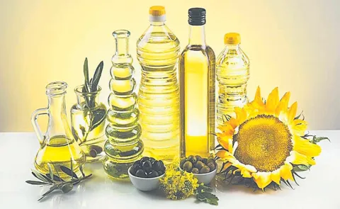 Edible oil imports down 9. 2percent in March