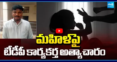 TDP Activist on Woman at Sri Sathya Sai District  1