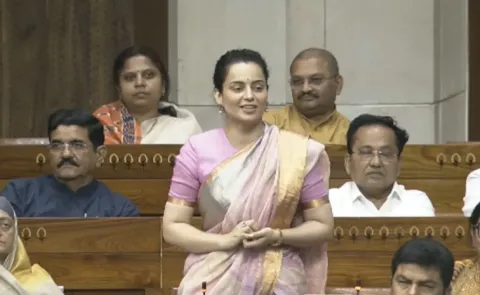 Kangana Ranaut Criticises Congress in Lok Sabha Over Womens Reservation Bill13