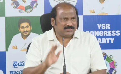 YSRCP Leader TJR Sudhakar Babu Takes On Coalition Govt