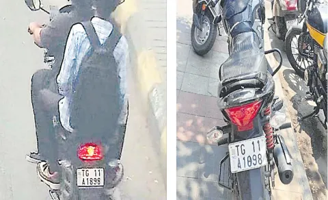 man alters vehicle number to escape echallans arrested