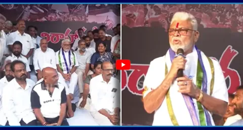 YSRCP Ambati Rambabu Hunger Strike In Guntur 1