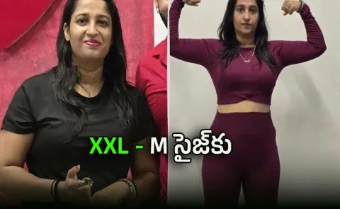 from XXL to M size Badminton coach lost 16 kg by fixing her diet