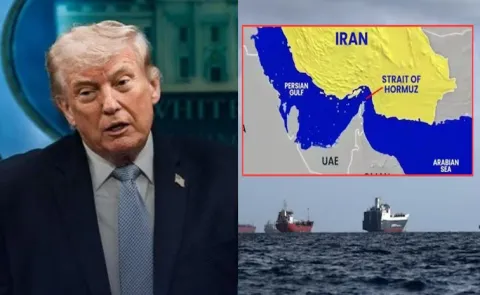 Donald Trump Says US And Iran Are Working To Clear Mines At Hormuz