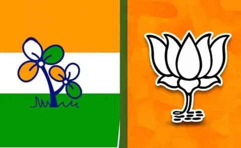 Trinamool Congress pledge pillar vs BJP booth plans
