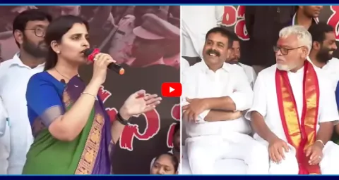 Jada Sravan Kumar And Syamala At Ambati Rambabu Hunger Strike 1