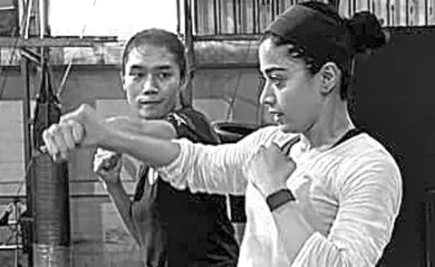 Rashmika Mandanna Trains Hard in Bangkok