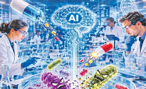 Researchers are using AI to develop new antibiotics to kill bacteria12