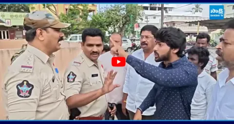 YSRCP Perni Kittu Fire On CI Parameshwar 1