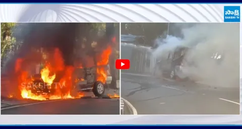 Massive Fire Accident in Tirumala  2