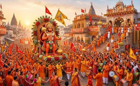 Hanuman Jayanti celebrated in different Indian states