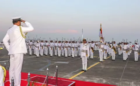 India was minutes away from striking Pakistan from sea Navy Chief