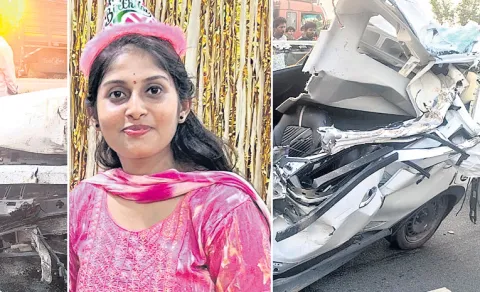 Tragic Road Accident in Mahabubnaga
