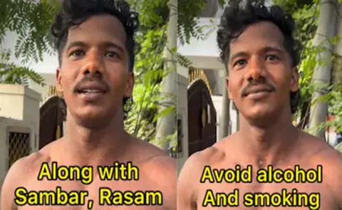 Chennai Construction Worker Builds Muscle On High-Carb Diet Goes Viral