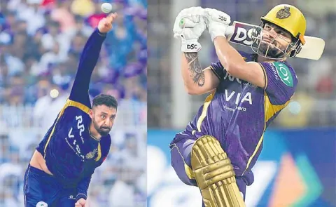 Kolkata beat Rajasthan Royals by 4 wickets3