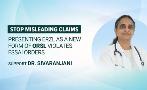 stop misleading claims sign and support Dr Sivaranjani 