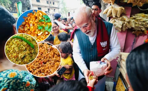 PM Narendra Modi Jhaal Muri Moment The Story Behind This  Spiciest Snack