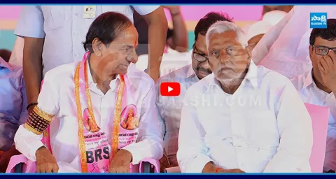 KCR Appoints Jeevan Reddy As BRS General Secretary At Jagtial Public Meeting 1