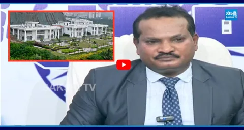  Jada Sravan Kumar Strong Counter to Chandrababu Over Rushikonda Palace 1
