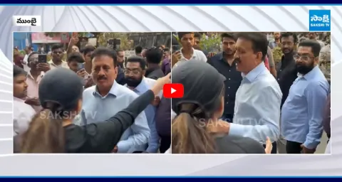 Woman Angry Publicly On Minister Girish Mahajan 1