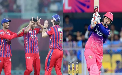 Mohsin Khan bowls first ever maiden to Vaibhav Sooryavanshi1