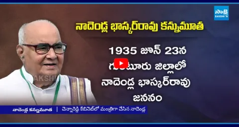 Briefly Explained About Late Nadendla Bhaskara Rao Political History 1