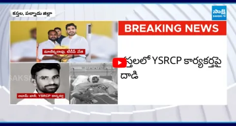 TDP Leader Attack On YSRCP Activists With Iron Rod In Palnadu District 1