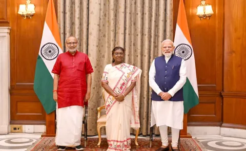 President Murmu and PM Modi paid tribute to Pahalgam terror victims