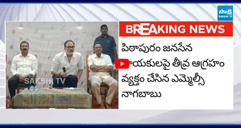 Nagababu Serious On Janasena Leaders In Pithapuram 1