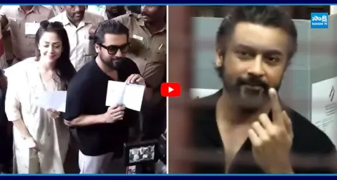 Actor Suriya & Jyotika casts Their Vote 1