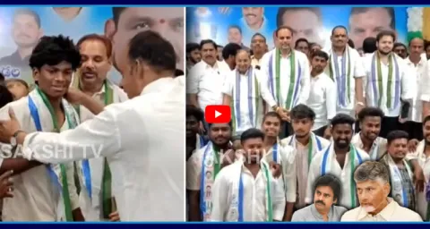  TDP And Janasena Leaders Join In YSRCP At Vizianagaram District 1