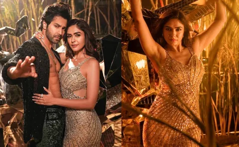 Mrunal Thakur In Wow Song And Details