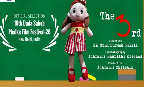“The 3rd” Selected for Dadasaheb Phalke Film Festival 2026 in New Delhi