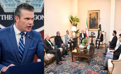 Hegseth Says Hormuz blockade to continue until Iran gives up nuke dreams
