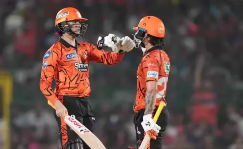 IPL 2026: Sunrisers Hyderabad Beat Rajasthan Royals By 5 Wickets1