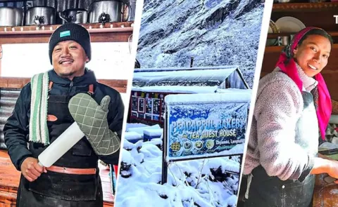 A little bakery in Nepal owned by a deaf and mute couple Goes Viral