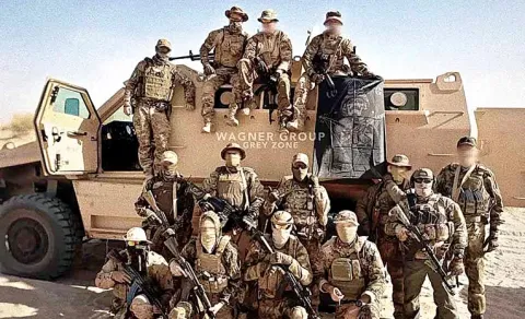 Private military and security companies are often called invisible armies