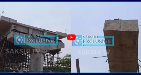 Gajuwaka Railway Bridge Collapse At Vishakapatnam 1